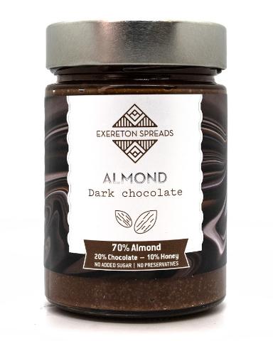 ALMOND DARK CHOCOLATE SPREAD 350g